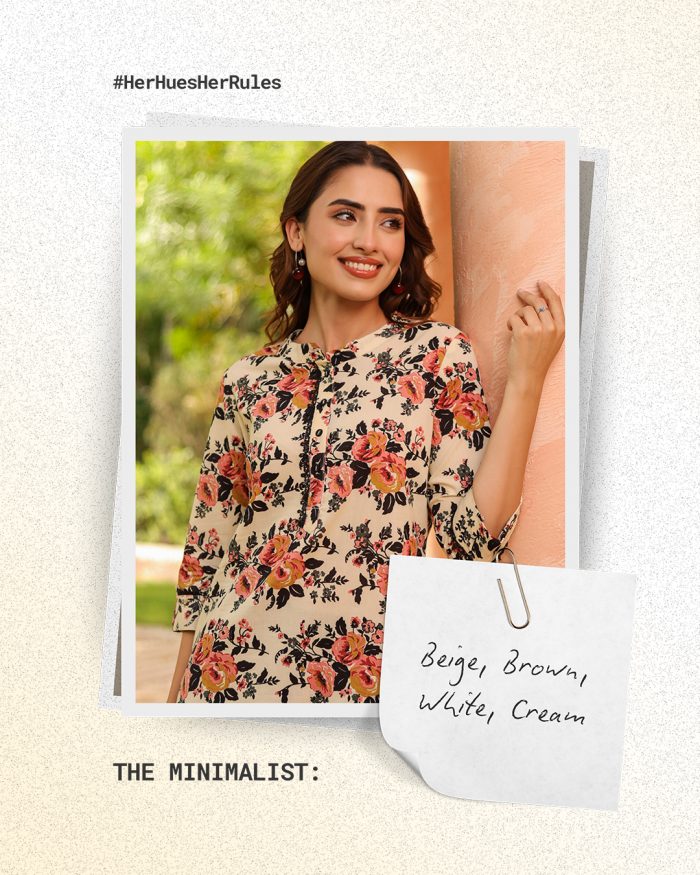 Elegant Floral Printed Kurti for Women