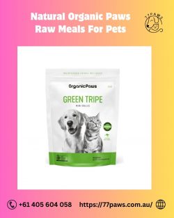 Natural Organic Paws Raw Meals For Pets