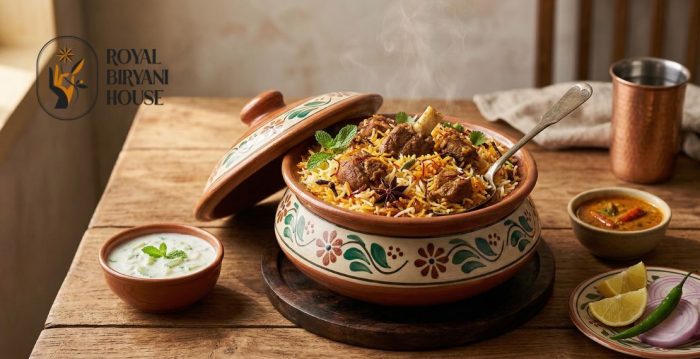 Why Goat Dum Biryani Is a Must-Try for True Biryani Lovers at Royal Biryani House