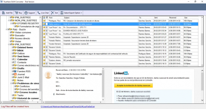 ToolsGround OLM to PST Converter