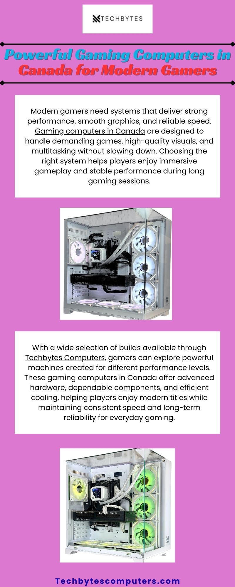 Powerful Gaming Computers in Canada for Modern Gamers