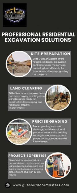 Reliable Residential Excavation Experts