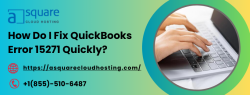 Fix QuickBooks Error 15271 During Program Update