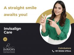 Straighten Your Smile with Invisalign at Dr. Ruchi’s Dental Care