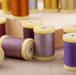 Shimmer and Strength with Metallic Yarn