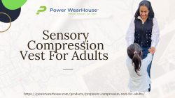 Sensory Compression Vest for Adults Power Wearhouse Support