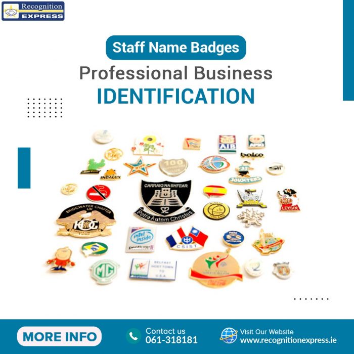 Staff Name Badges – Professional Business Identification