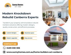 Stylish Knockdown Rebuild Homes in Canberra | Sunny Homes