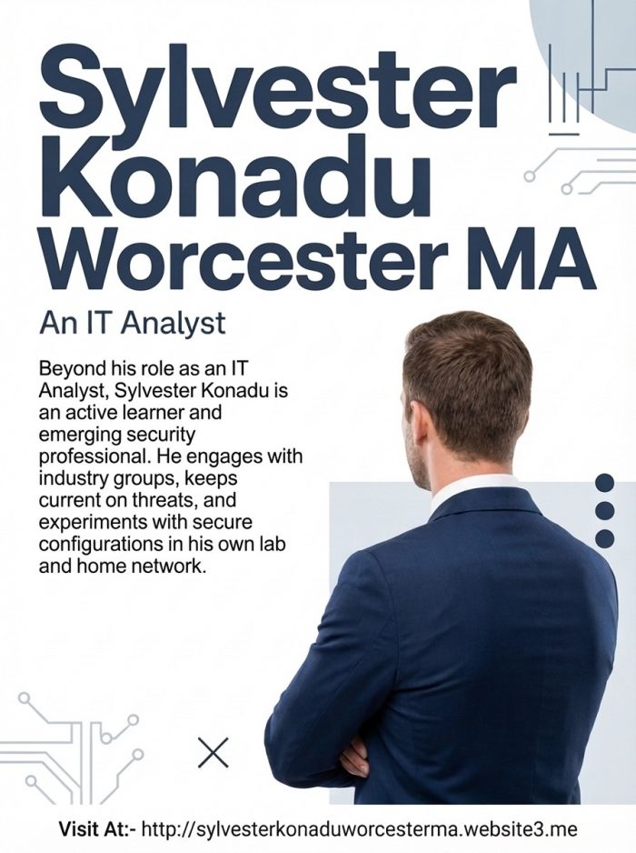 Sylvester Konadu Worcester MA – An IT Analyst
