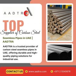 Top Supplier of Carbon Steel Seamless Pipes in UAE | AADTRA