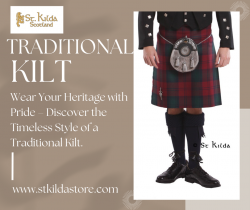 Traditional Kilt – Classic Scottish Highland Heritage Wear