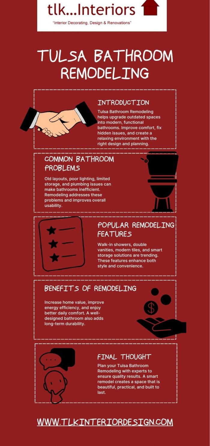 Tulsa Bathroom Remodeling: Smart Upgrade for Modern Living