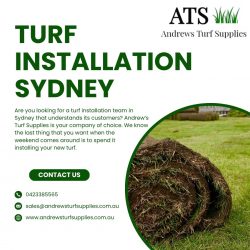 turf installation sydney