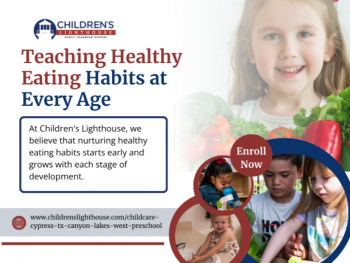 Teaching Healthy Eating Habits at Every Age