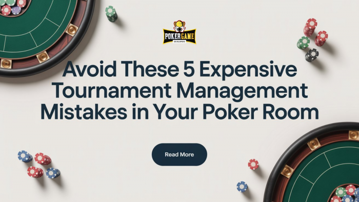 5 Costly Tournament Management Mistakes That Are Destroying Your Poker Room Profits