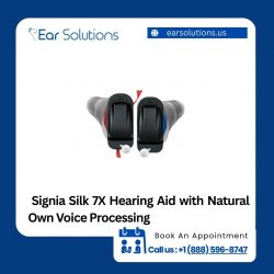 Signia Silk 7X Aid With Natural Own Voice Processing
