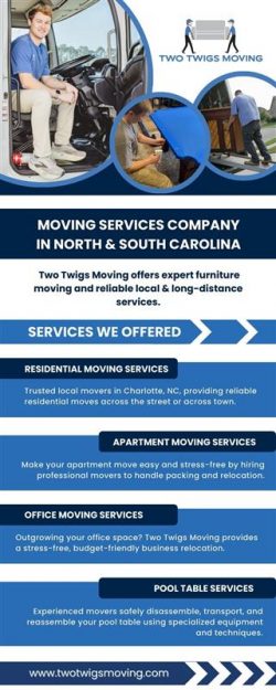 Moving Services Company in North & South Carolina