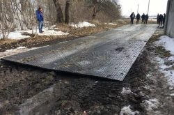 5800*2000mm Mobile road coverage mats