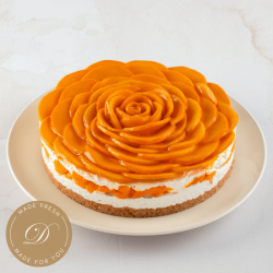 Order Classic Mango Cheesecake by Deliciae for a Fresh Cakes Online Experience