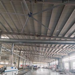big HVLS ceiling fans for livestock
