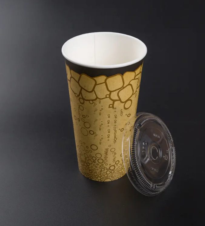 Clear PLA Sauce Cup Lids