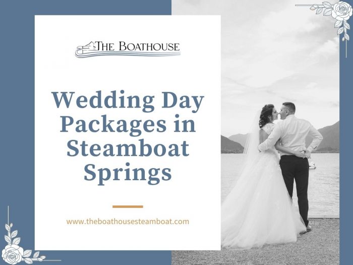 Beautiful Wedding Day Packages in Steamboat Springs