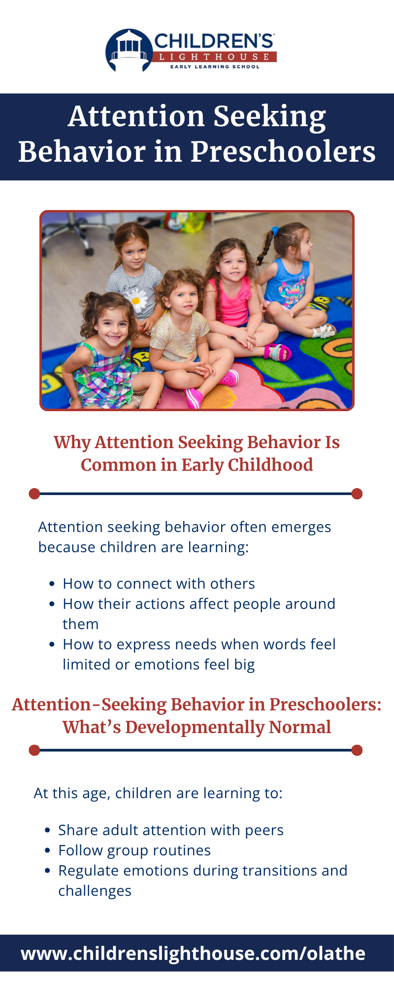 Attention Seeking Behavior in Preschoolers