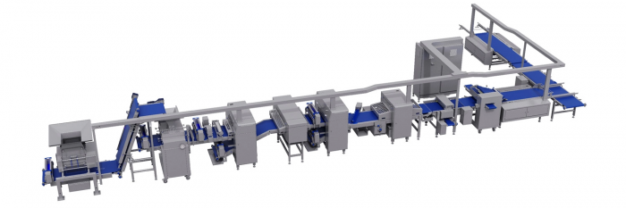 Automatic Donut Forming Line