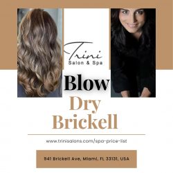Blowdry Brickell Hair Styling Services by Trini Spa Brickell