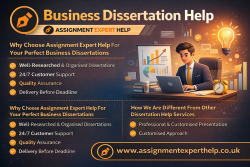 Plagiarism-Free Business Dissertation Help Services