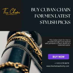 Buy Cuban Chain for Men Latest Stylish Picks