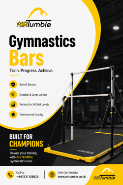 Strong & Safe AIRTumble Gymnastics Bars