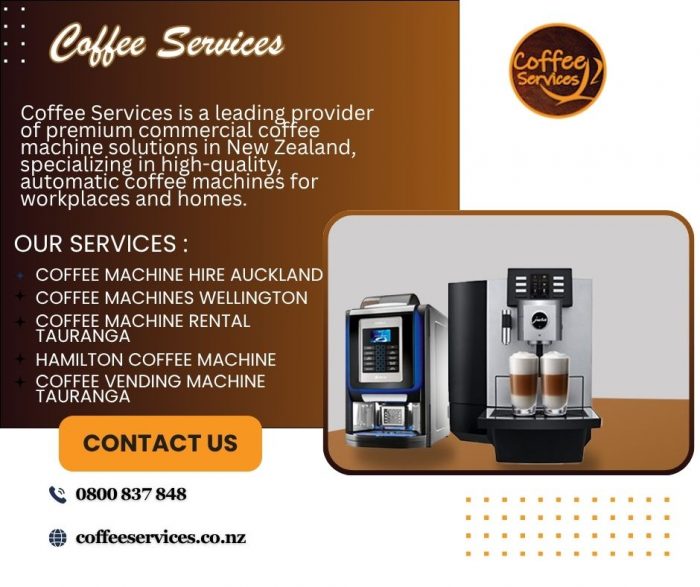 Coffee Machine Rental Wellington | Coffee Services