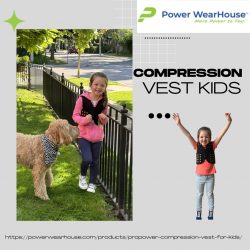 Compression Vest Kids Power Wearhouse for Everyday Support