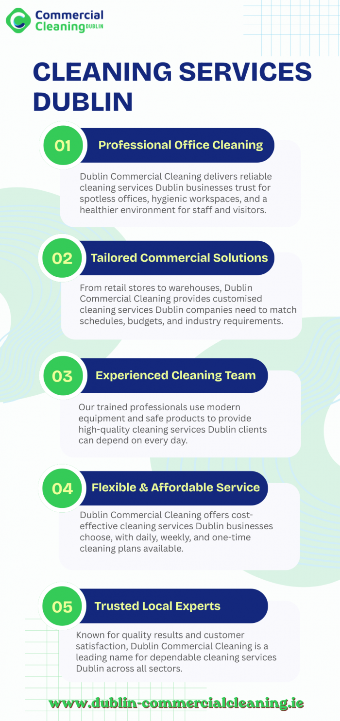Cleaning Services Dublin for Homes & Offices