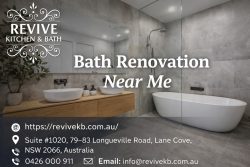 Bath Renovation Near Me | Revive Kitchen & Bathroom Sydney Experts