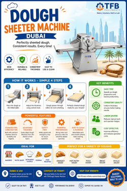 Dough Sheeter Machine Dubai | Commercial Bakery Equipment UAE