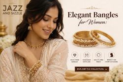 Jazz and Sizzle Bangles for Women | Gold Stone & Handmade Styles