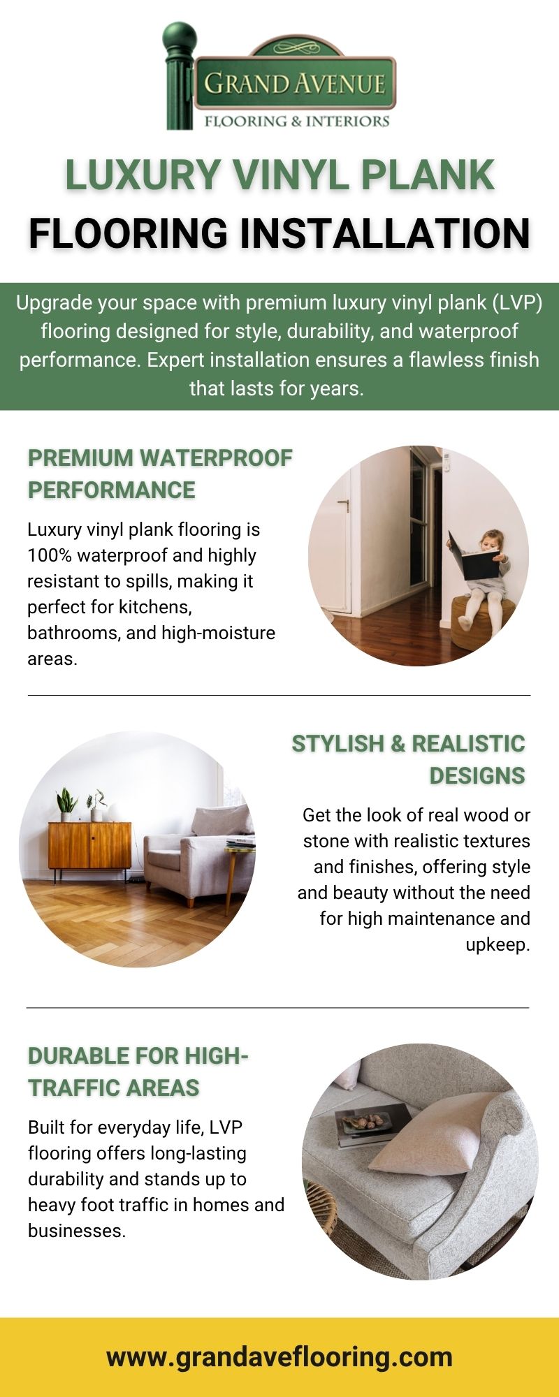 Luxury Vinyl Plank Flooring Installation in Del Monte Forest