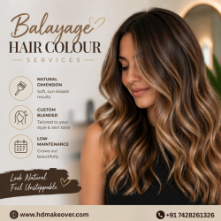 Balayage Hair Colour Services – Natural, Sun-Kissed & Stylish Look