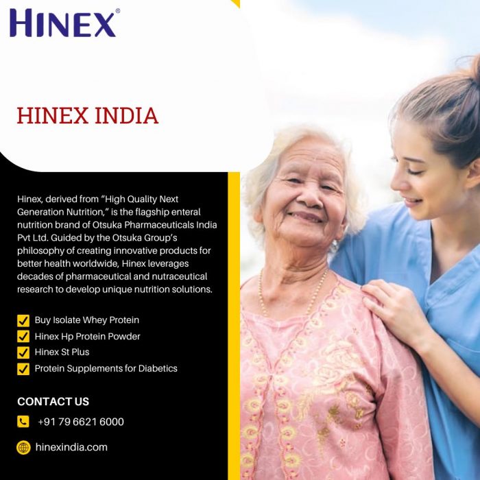 Whey Protein for Diabetic Patients by Hinex India for Healthy Support