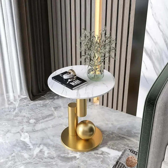 Shop Marble Side Table for Living Room Online in India