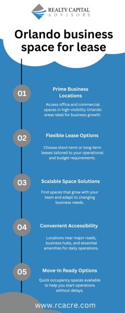Orlando business space for lease