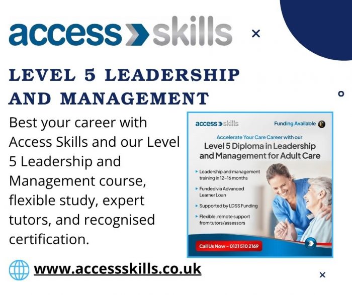 Level 5 Leadership and Management | Access Skills Care