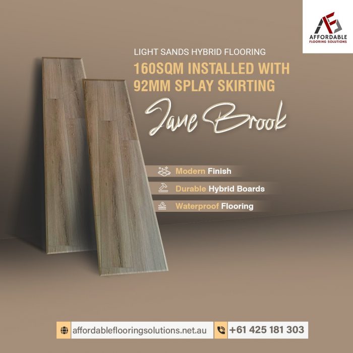 Light Sands Hybrid Flooring in Perth
