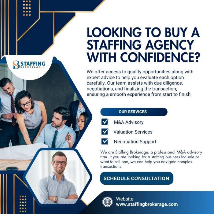 How Can I Successfully Sell My Staffing Agency Today?