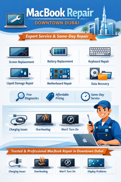 MacBook Repair Downtown Dubai | Expert MacBook Service & Same-Day Repair