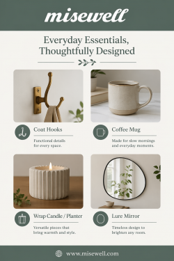 Minimalist Everyday Essentials by Mise Well