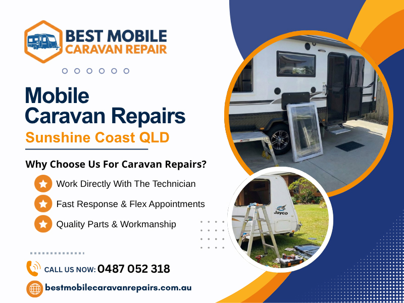 Mobile caravan repairs Sunshine Coast QLD