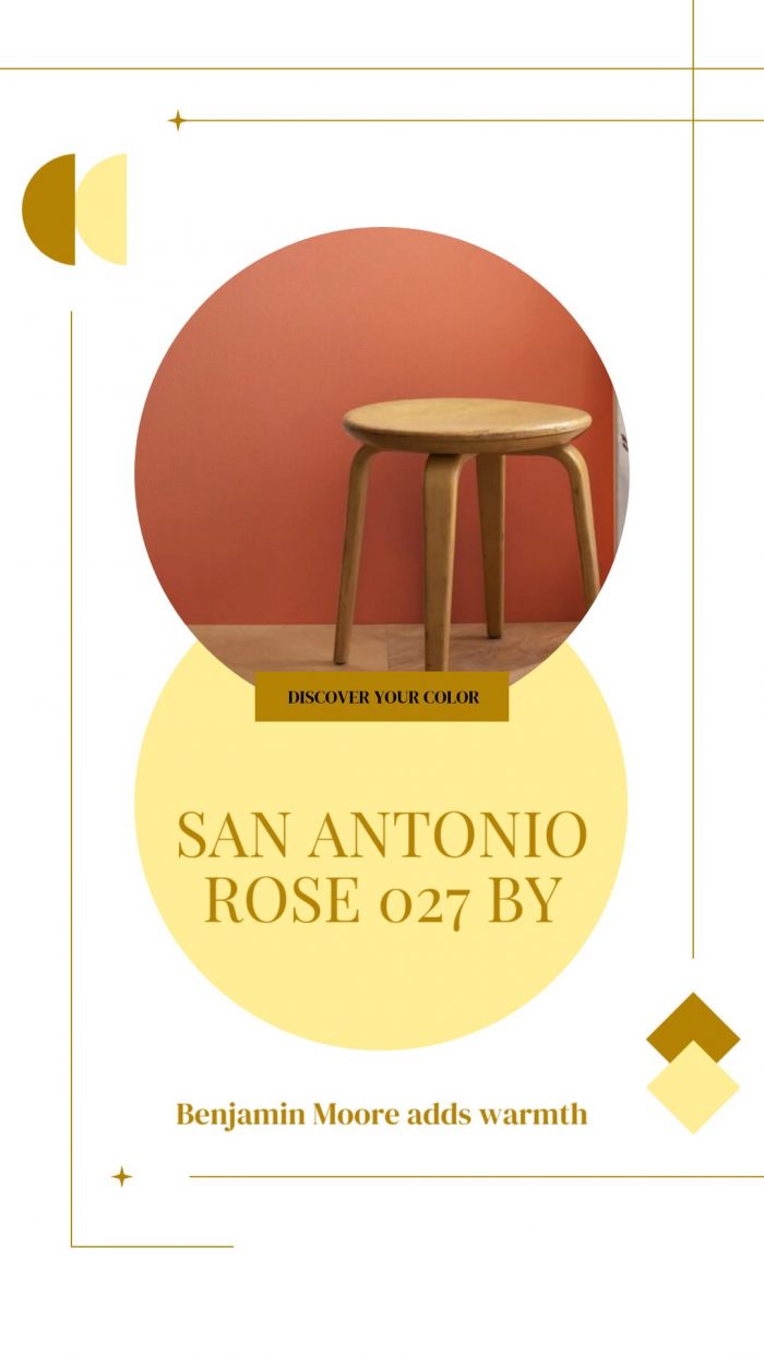 San Antonio Rose 027 Warm Paint Color Ideas
